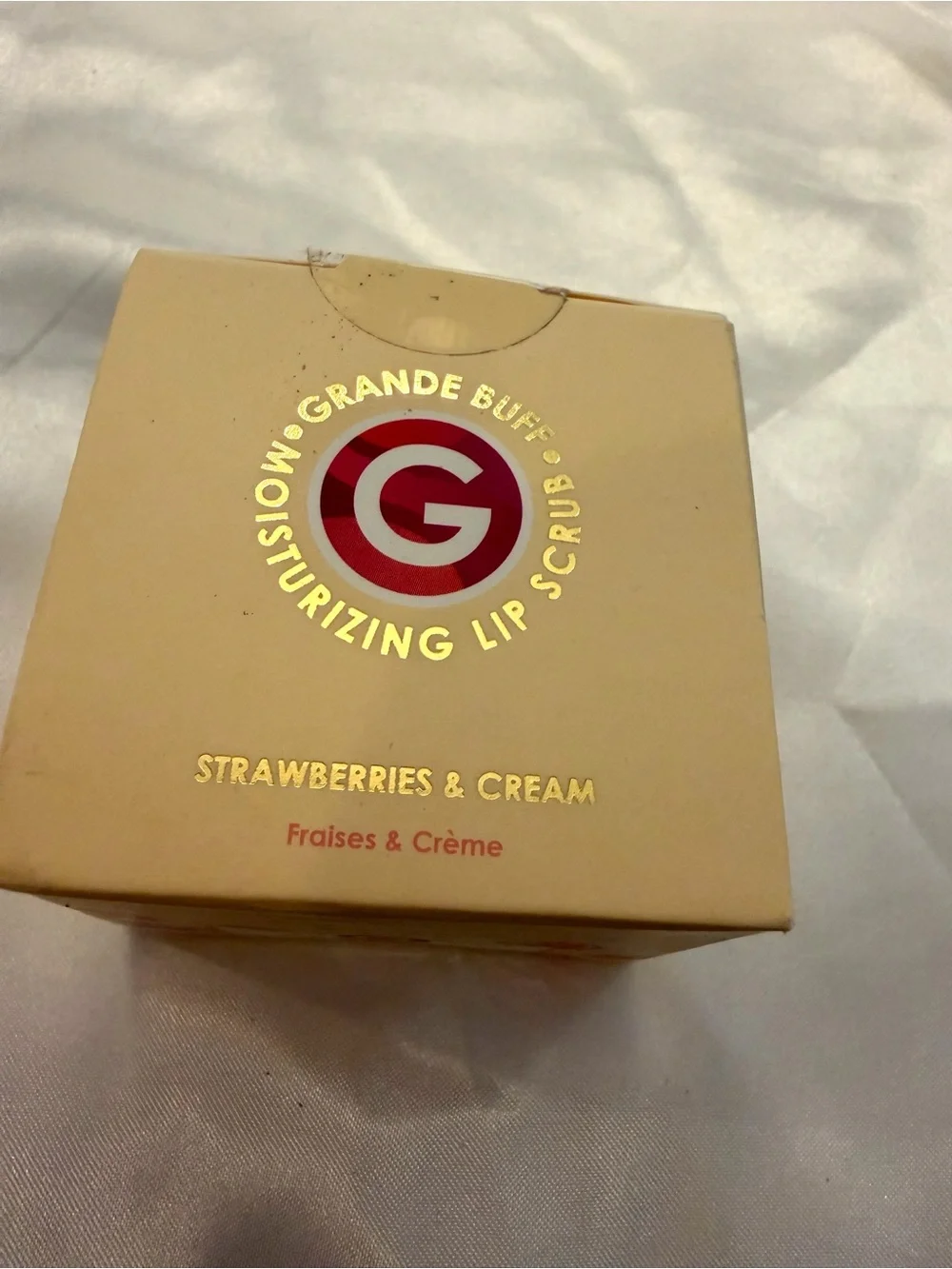 Grande Cosmetics GrandePOUT Plumping Lip Mask 15g STRAWBERRIES & CREAM New